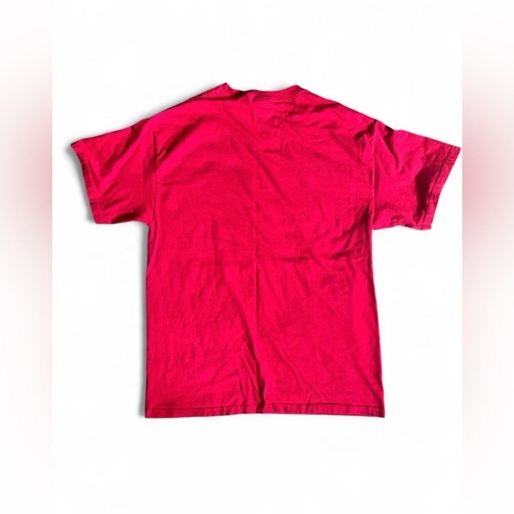 Sonoma Women’s Red and Heart American Flag Tshirt Size Medium Patriotic America - Picture 2 of 6